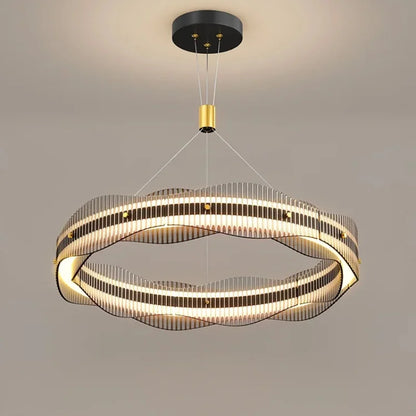 DecorBites™ LED Pendant Light: Modern Minimalist Chandelier for Living, Dining, Kitchen, Bedroom, Office