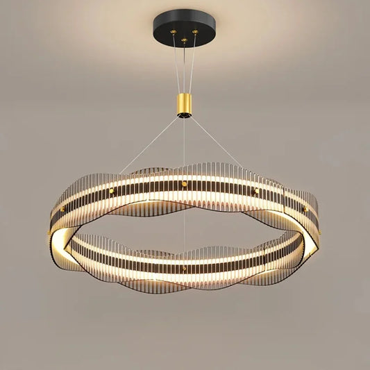 DecorBites™ LED Pendant Light: Modern Minimalist Chandelier for Living, Dining, Kitchen, Bedroom, Office