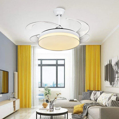 DecorBites™ LED Ceiling Fans with Remote Control for Indoor Lighting