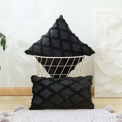 DecorBites™ Diamond Embroidery Cushion Cover for Modern Home Decor