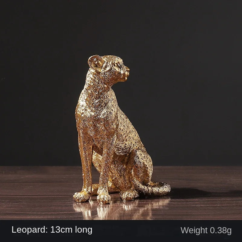 DecorBites™ Leopard Statue Decoration - Modern Home Office Decor-Gifts