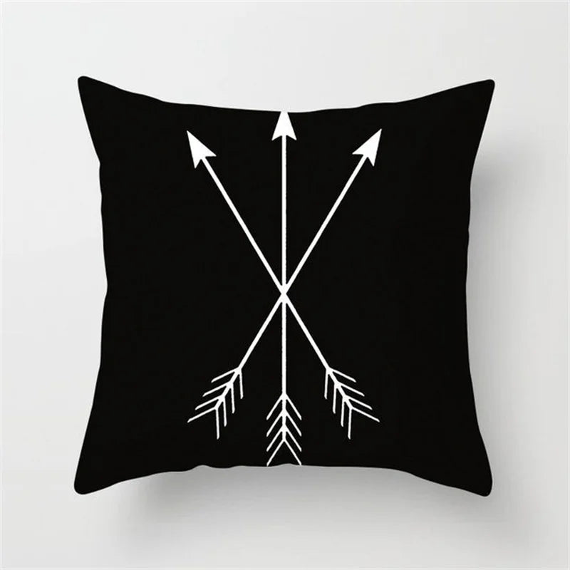 Black White Stripe Pillowcases