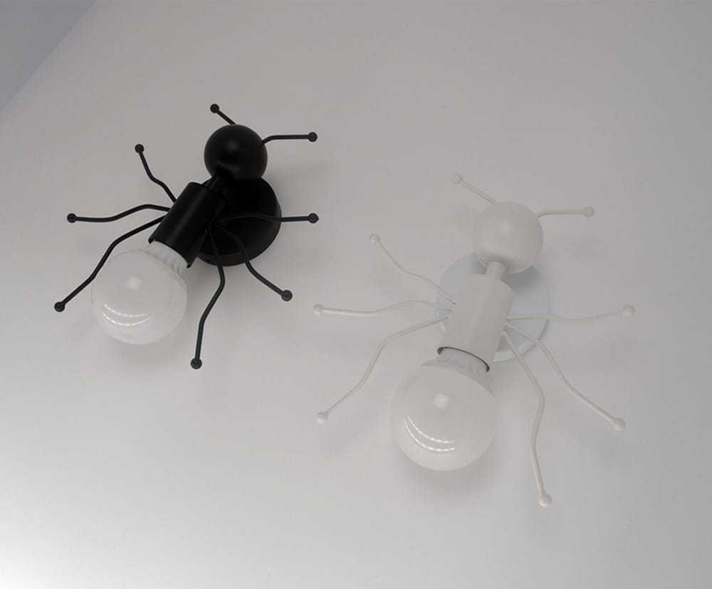Lámparas de Hormigas Robot de Metal Minimalismo Creativo Moderno para Niños