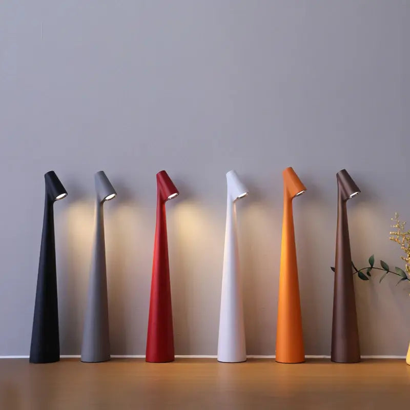 DecorBites™ LED Rechargeable Desk Lamp Creative Living Room Study Lamp Top Touch Dimming Atmosphere Desktop Decoration