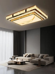 Decorbites™ Gold Kristall-Deckenleuchten LED Minimalistisches Luxus-Licht - Edelstahl-Kristall-Leuchten