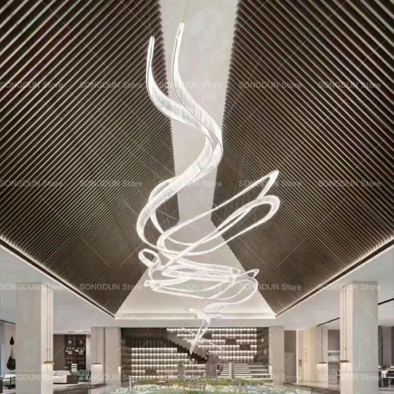 DecorBites™ Crystal Chandelier Luxury Designer Light for Elegant Living Spaces