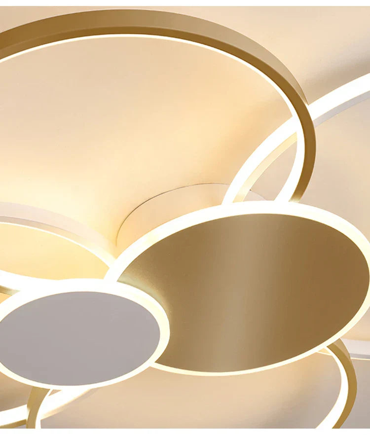 ثريا أكريليك DecorBites™ بتصميم عصري بسيط، مصباح سقف لغرفة المعيشة وغرفة الطعام وغرفة النوم