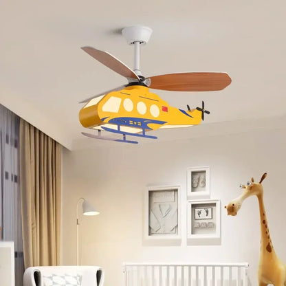 DecorBites™ Helicopter Light Ceiling Lamp for Boy's Room