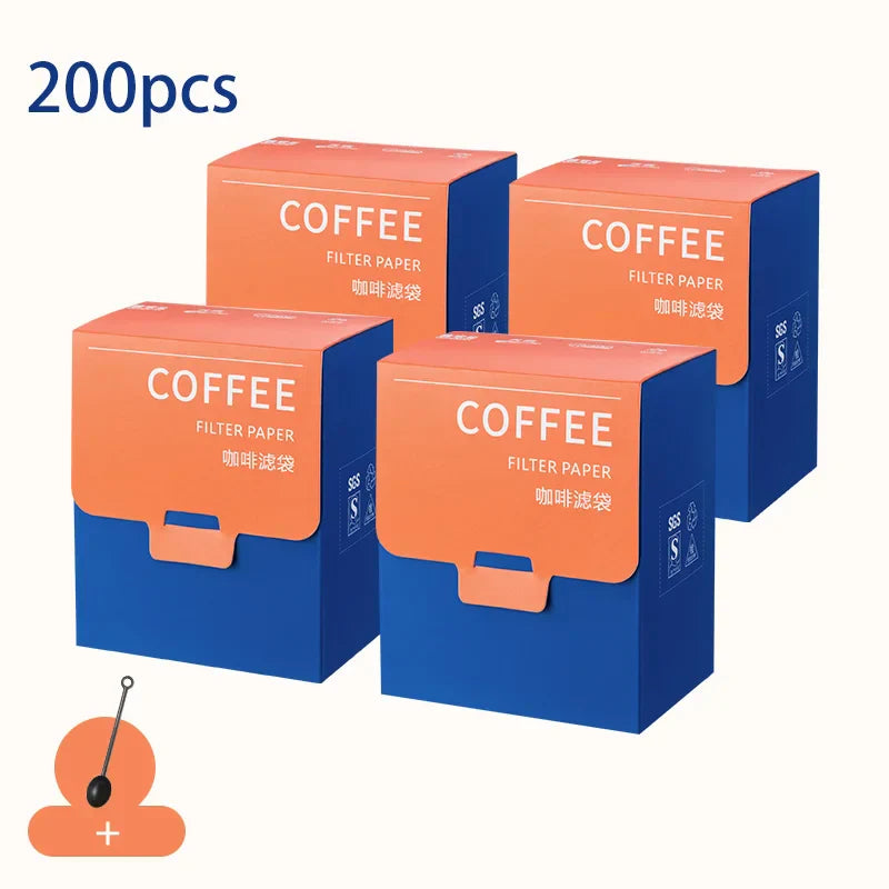Decorbites™ Kaffeefilterbeutel: Einweg-Hängeohrfilter für Espresso-Kaffee
