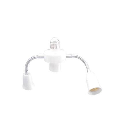 DecorBites™ E27 Socket Splitter: Adjustable Multi-Light Bulb Adapter