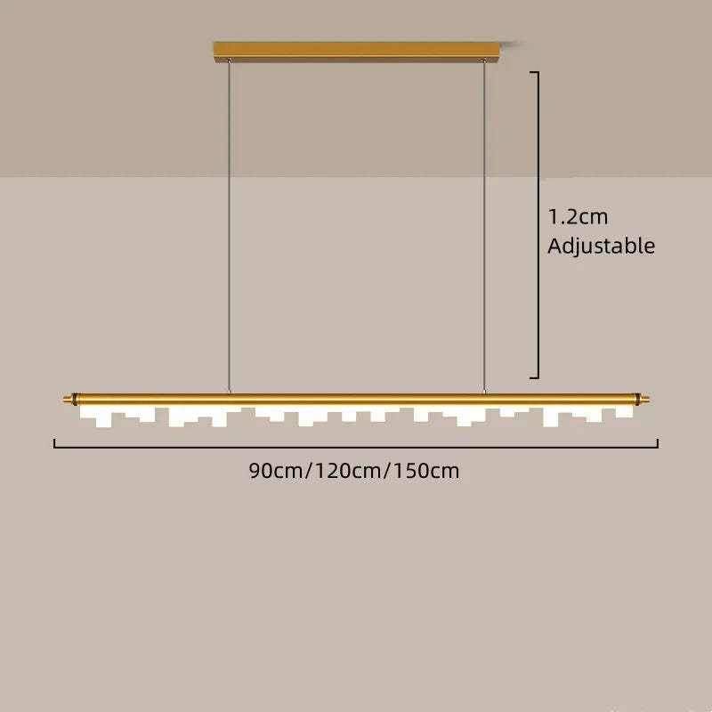 DecorBites™ LED Hanging Lamps: Modern Designer Pendant Lights for Home and Dining Decor