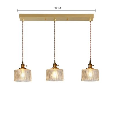 DecorBites™ Green Glass LED Pendant Lights for Indoor Lighting in Home, Living Room, Bar & Coffee