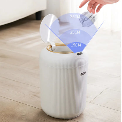 DecorBites™ 10L Luxury Sensor Trash Can for Smart Home - Ideal for Kitchen, Bathroom, Living Room