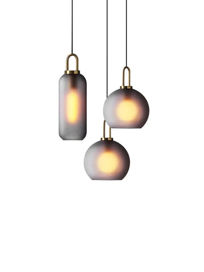 DecorBites™ Glass Staircase Chandelier: Luxury LED Large Chandelier for Living & Dining Room