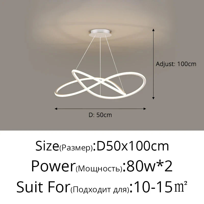 DecorBites™ LED Pendant Lights for Living Dining Study Room Indoor Lighting