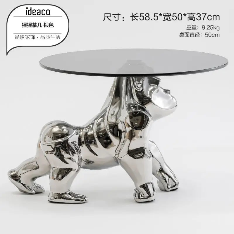 DecorBites™ Octopus Glass Side Table - Nordic Design Creative Living Room Furniture