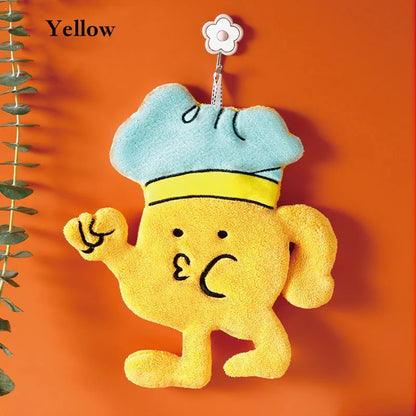 DecorBites™ Cartoon Microfiber Hand Towel for Kitchen & Bathroom Decor