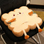 Decobites Memory Foam Bread Toast Cushion: Cute Student Chair Pad & Sofa Decor