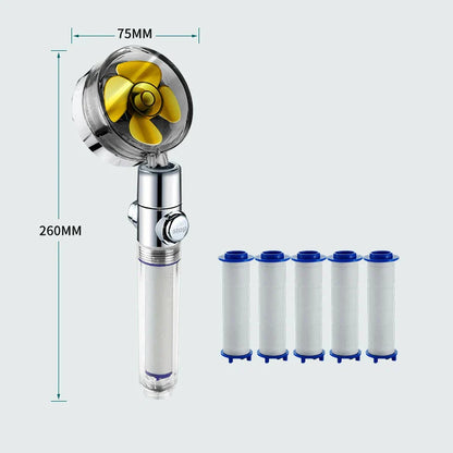 DecorBites™ High Pressure Shower Filter Head with Gumrukfree Technology