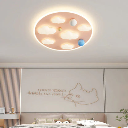 DecorBites™ Cloud Shape Ceiling Lights Pink Blue 50CM - Indoor Decorative Ceiling Lamps