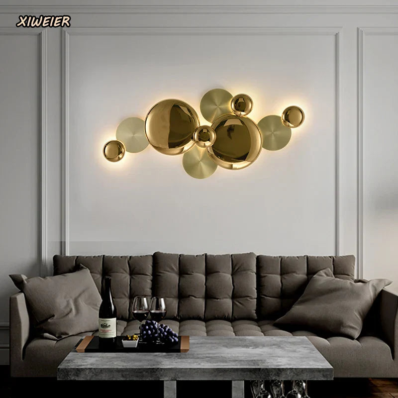 DecorBites™ Gold Nordic LED Wall Lamp