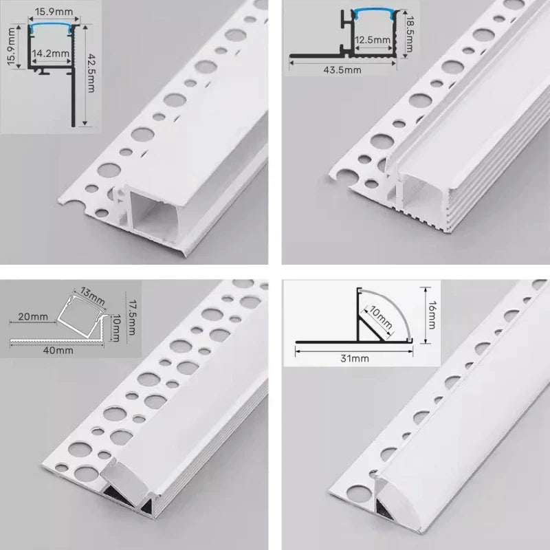 Aluminum Waist Line Channel