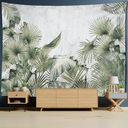 Decobites Tropical Landscape Tapestry Wall Hanging for Boho Home Decor