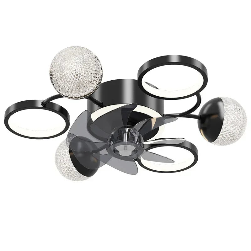 DecorBites™ LED Ceiling Fans with Lights Remote Control for Indoor Lighting