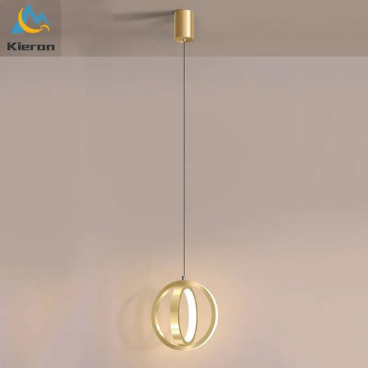 DecorBites™ LED Iron Art Small Chandelier for Bedroom Study Living Room Decor