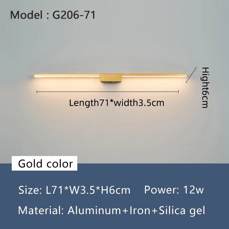 Espejos de baño LED Decorbites™ con luces, lámparas de pared y accesorios de iluminación para tocadores