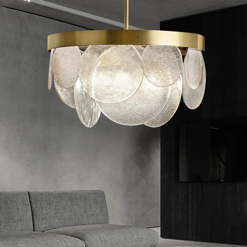 Decorbites™ Lámpara de techo de burbujas de vidrio LED para comedor, cocina y dormitorio
