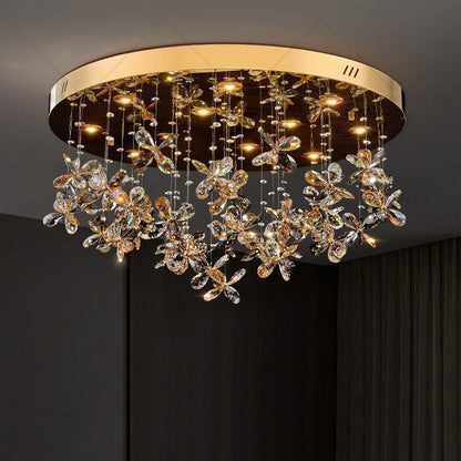 DecorBites™ Crystal Chandelier 2024 | Postmodern Luxury Dining Room Bedroom Kitchen Island Light