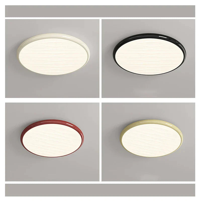 DecorBites™ LED Ceiling Light: Nordic Minimalist Design, Remote Control, for Bedroom, Living Room