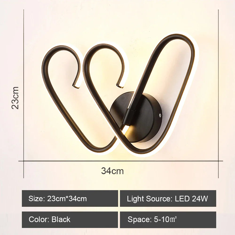 DecorBites™ LED Indoor Wall Light Modern Ceiling Lamps for Home Lighting