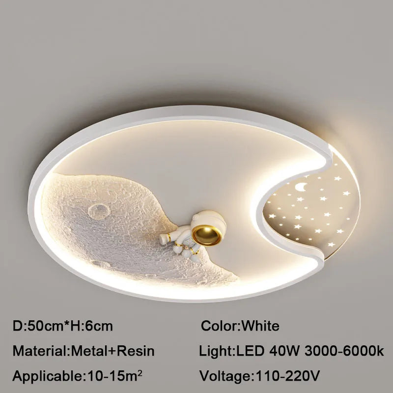 Astronaut LED Moon Light