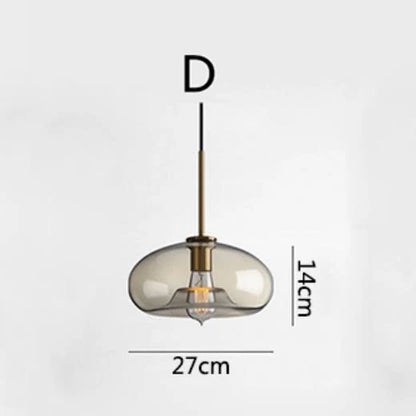DecorBites™ Glass Chandelier: Nordic Minimalist, Net Red Design for Restaurant, Bar, Cafe, Clothing Store.
