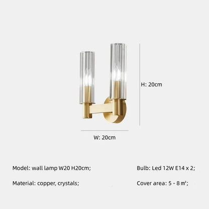 ثريا كريستالية من DecorBites™ - إضاءة LED فاخرة لغرفة المعيشة