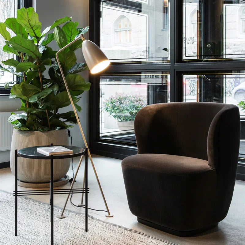 DecorBites™ Grasshopper Floor Lamp: Retro Nordic Macaron Design for Living Room, Bedroom, Study