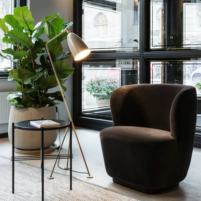 DecorBites™ Grasshopper Floor Lamp: Retro Nordic Macaron Design for Living Room, Bedroom, Study