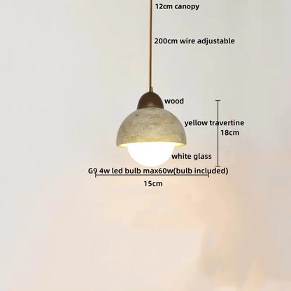 DecorBites™ LED Pendant Lights: Adjustable Glass Ball Hang Lamp for Dining Room & Restaurant