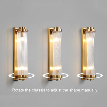 DecorBites™ Crystal Wall Lamp: Modern LED Indoor Lighting for Luxury Living Room, Bedroom, and Aisle