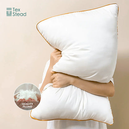 Luxury Goose Down Pillow by Decobites - Neck Support for Restful Sleep