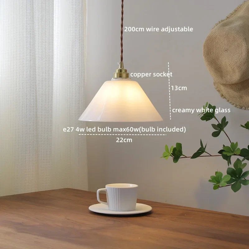 DecorBites™ LED Hanging Lamp Modern Style Nordic Pendant Lights Fixtures for Bedroom Living Room