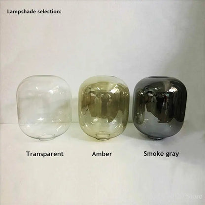 DecorBites™ Glass Table Lamp: Modern LED Decorative Lamp for Living Room, Bedroom, Desk.