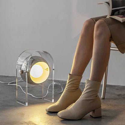 مصباح مكتبي LED أكريليك من DecorBites™ لغرفة النوم، وغرفة الدراسة، وغرفة المعيشة، والفندق، والديكور الداخلي