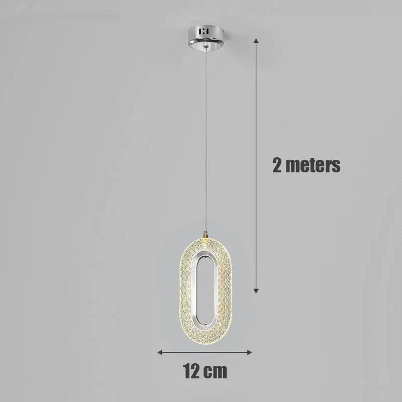 Lámpara colgante LED DecorBites™ para comedor, restaurante, bar, lámparas decorativas artísticas