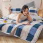 Decobites Quilted Summer Blanket: Soft & Breathable Double Comforter