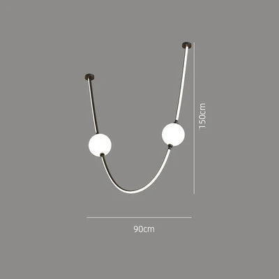 DecorBites™ Colorized LED Dimmable Ceiling Chandelier - 2025 Trend Hanging Lamps