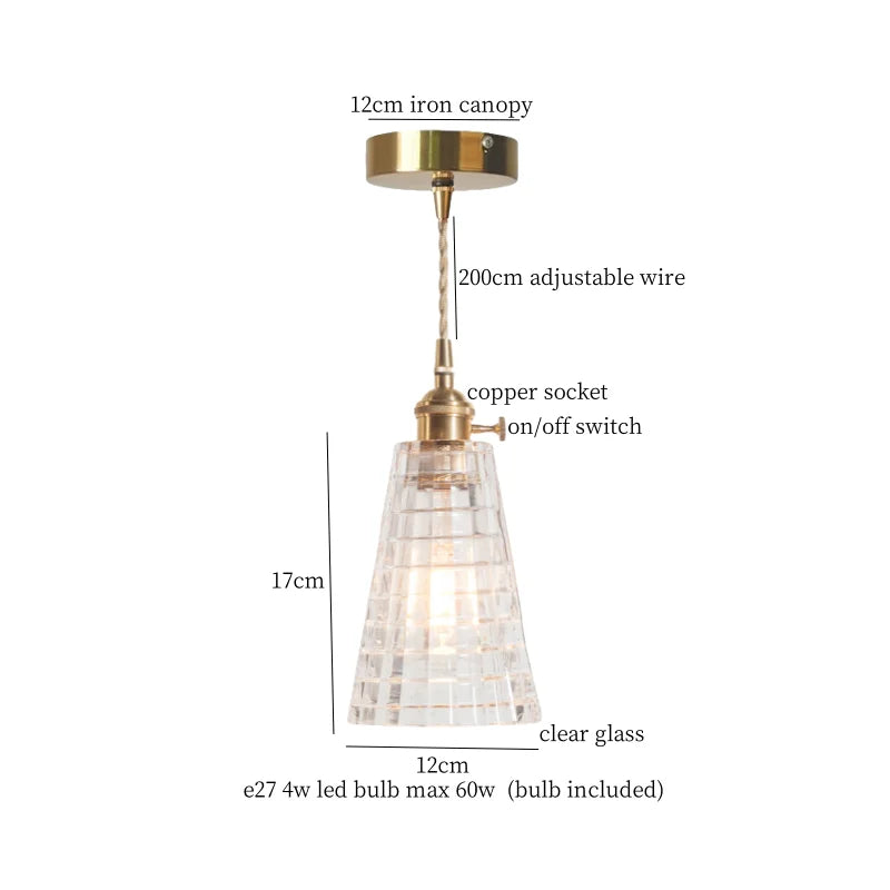 Decorbites™ Grünes Glas LED-Pendelleuchte - Moderne nordische Hängelampe