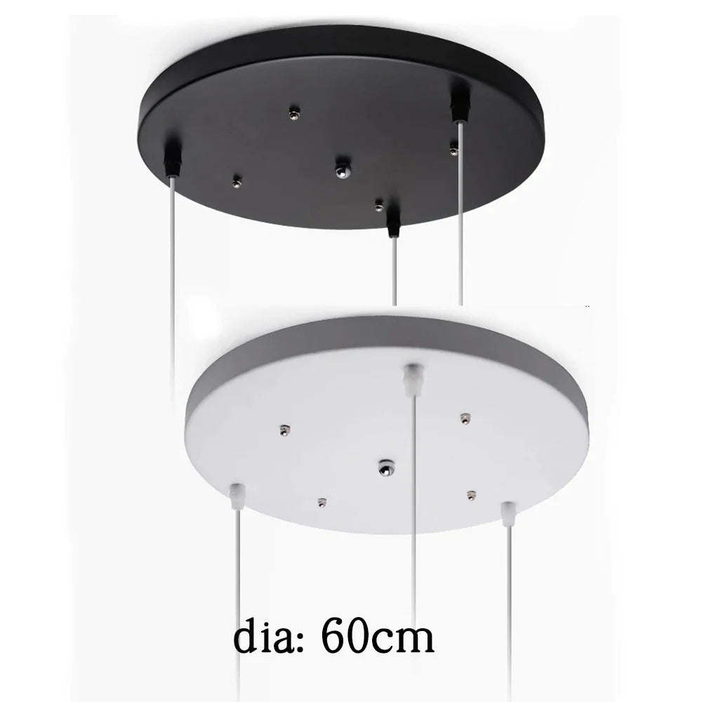 DecorBites™ Ceiling Mount Canopy Plate for Multi-Head Pendant Chandeliers
